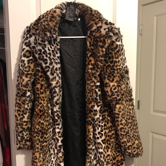 lanshifei leopard coat
